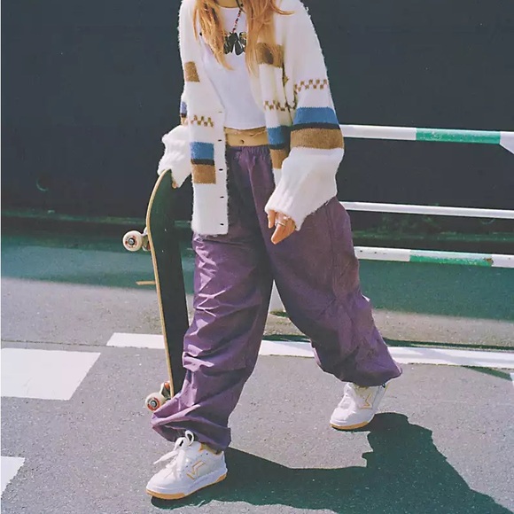 NIB Vans Upland Lace Up Tennis Shoe Sneakers 90s Retro Orange White Unisex - Picture 8 of 8